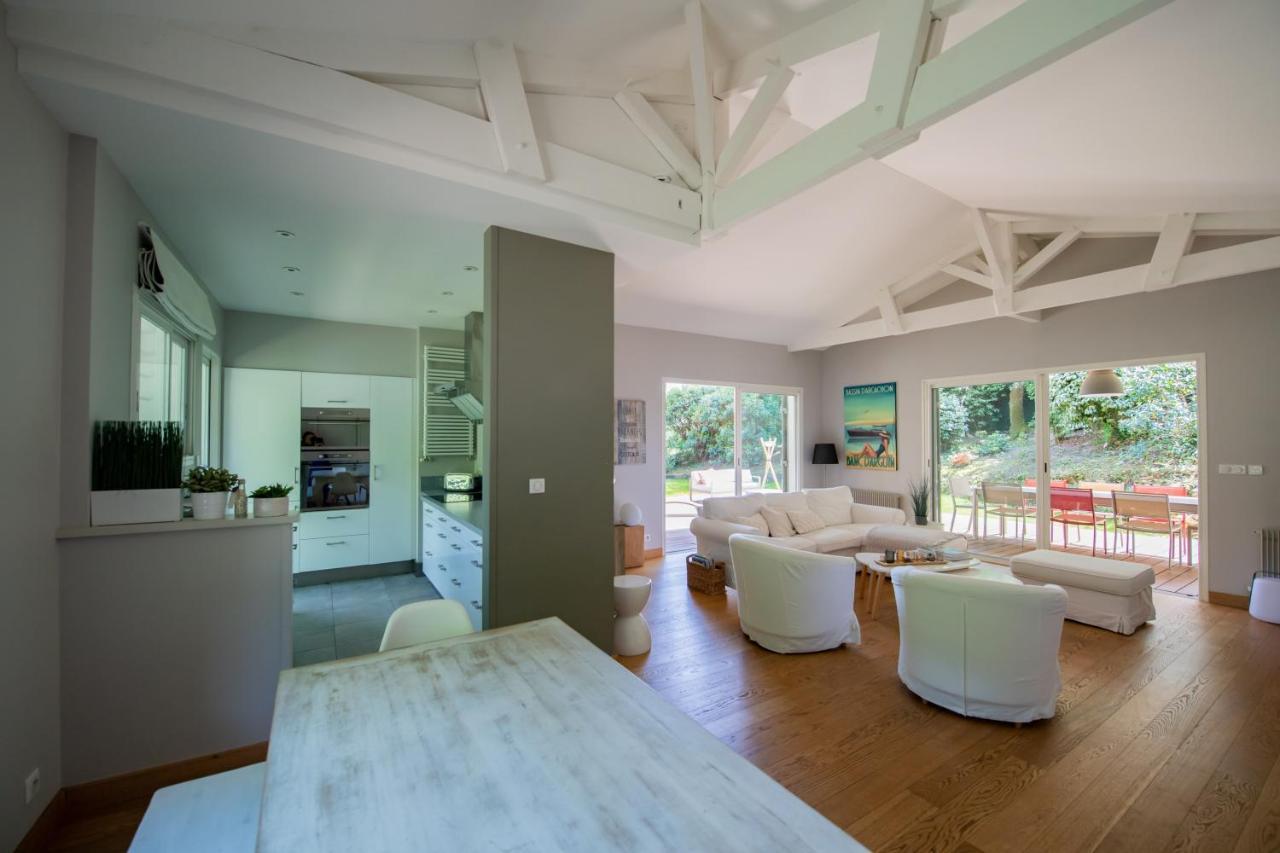Villa Spacieuse A Arcachon, Proche Plages, Jardin Zewnętrze zdjęcie